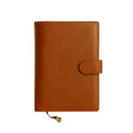 agenda premium 2026 cuero caramelo