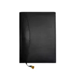 Agenda de cuero Premium negro