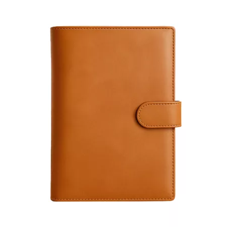 agenda premium 2026 cuero caramelo