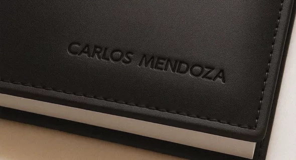 agenda premium 2026 cuero negro