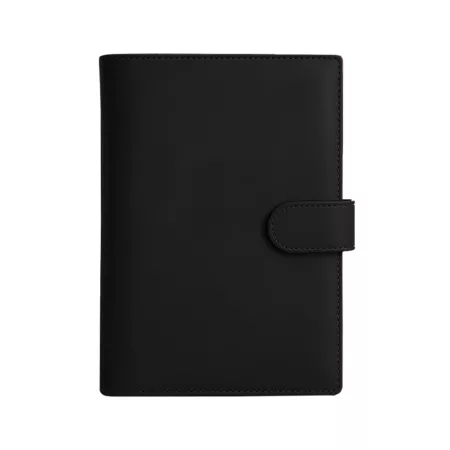 agenda premium 2026 cuero negro