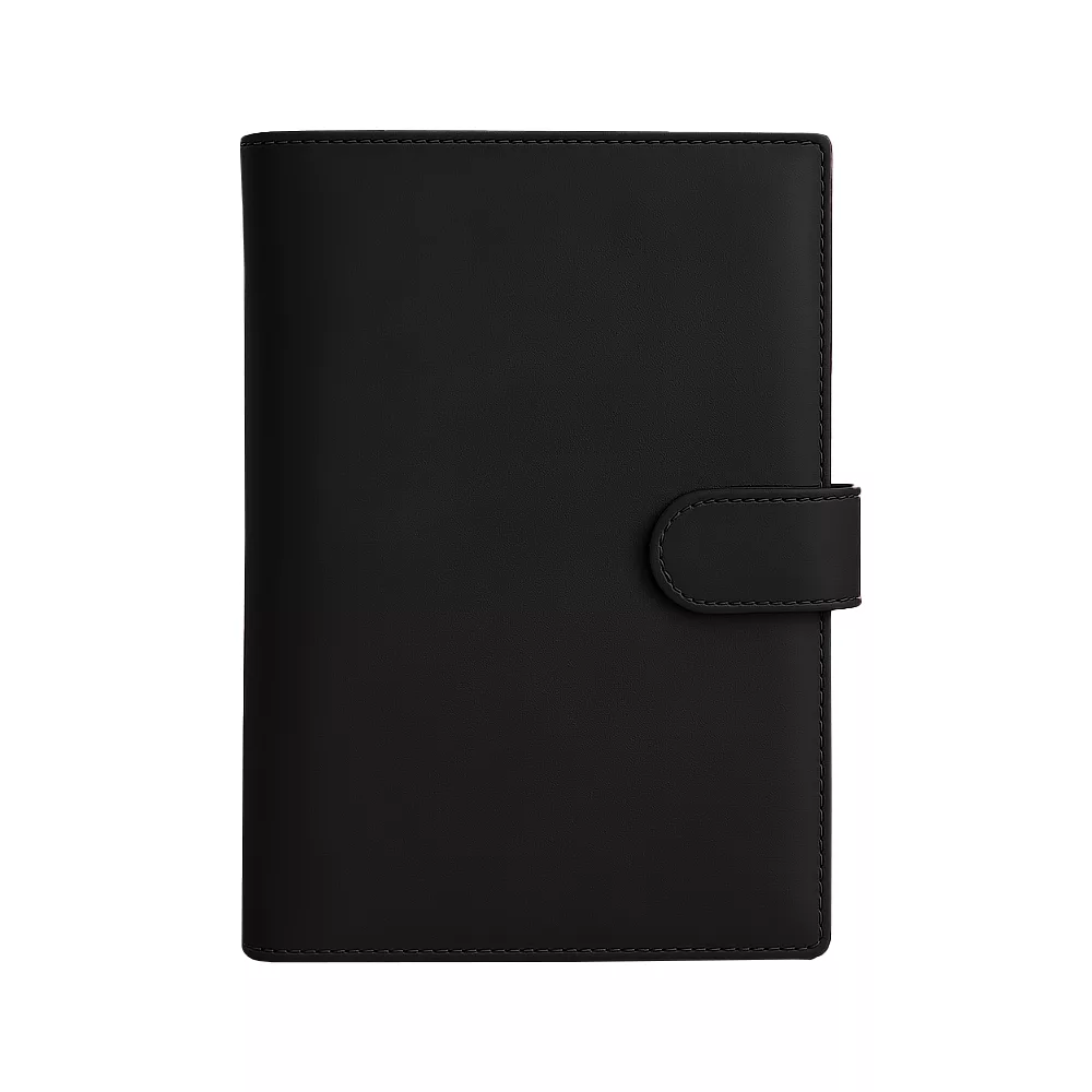 agenda-2026-cuero-correa-negro.jpg agenda premium 2026 cuero negro