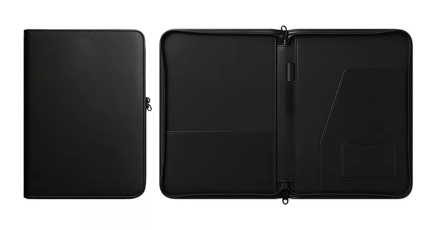 Cartapacio de Cuero Personalizado con Cierre – Ideal para Regalo o Uso Ejecutivo