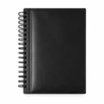 Cuaderno A4 Anillado con Tapa de Cuero – 160 Hojas