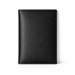 Porta Pasaporte de Cuero – Negro